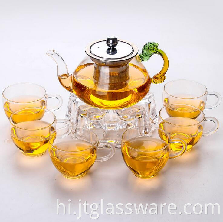 glass teapot set